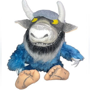 Vintage Where The Wild Things Are Bernard 12” Plush Crocodile Creek Warner Bros.